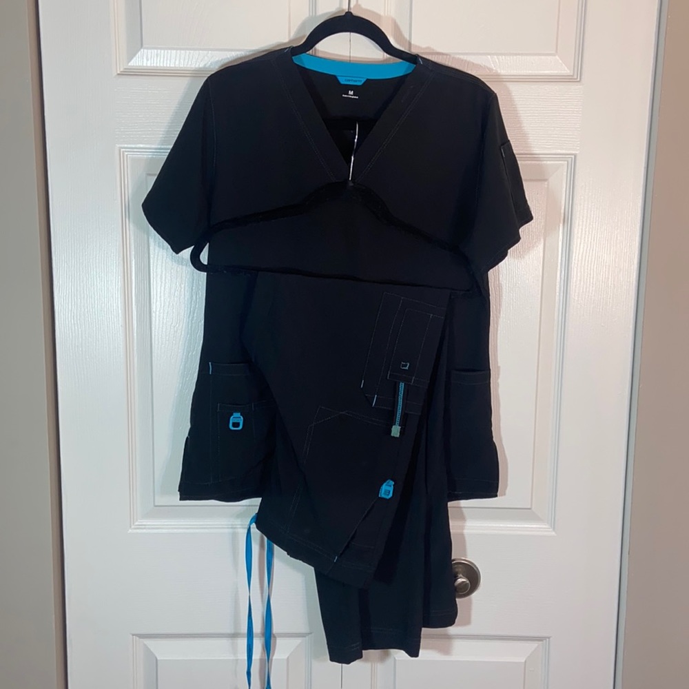 Carhartt scrub set black size medium